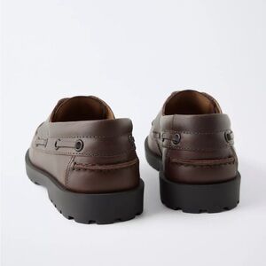 Boys Classic Brown Boat Shoes